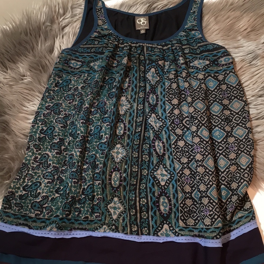Anthropologie Caldera Tunic tank by One September
